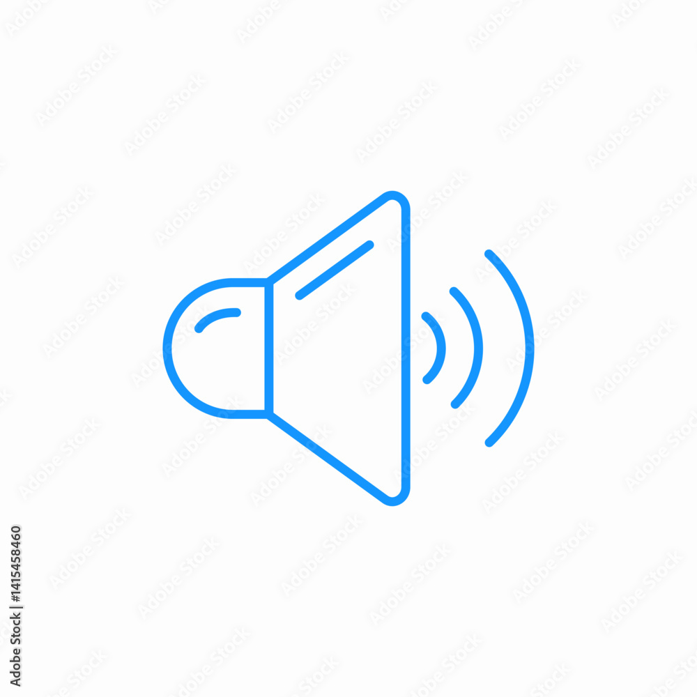 sound on icon sign vector sound on icon sign vector