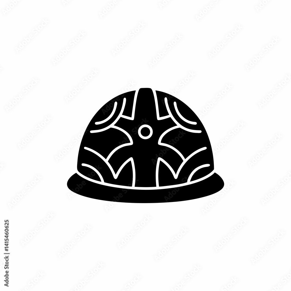 Fototapeta premium creative details Construction Helmet Icon