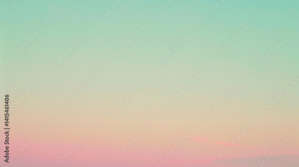 Dreamy pastel sky gradient background in soft pink blue and yellow hues Dreamy pastel sky gradient background in soft pink blue and yellow hues