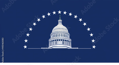 Wallpaper Mural united states capitol building Torontodigital.ca