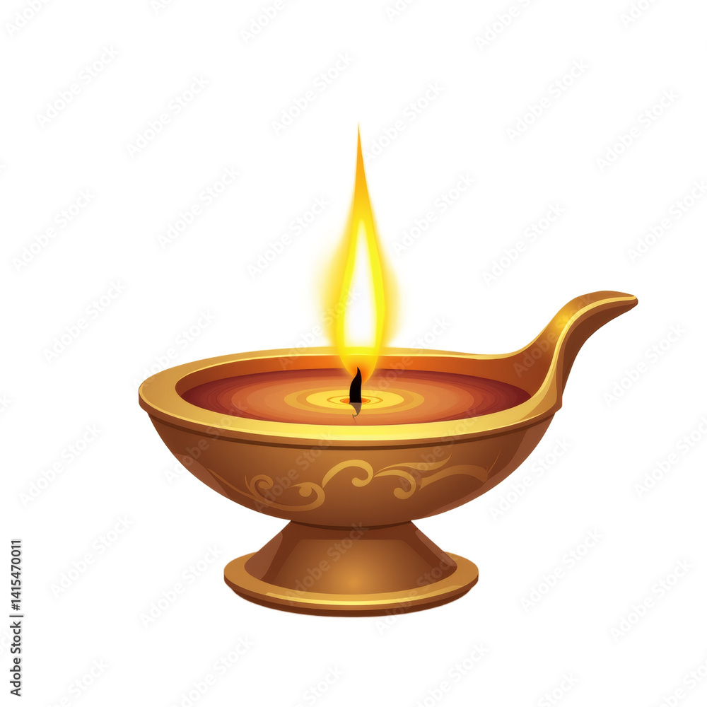 simple cartoon traditional diya oil lamp diwali festival vector illustration transparent background isolated simple cartoon traditional diya oil lamp diwali festival vector illustration transparent background isolated