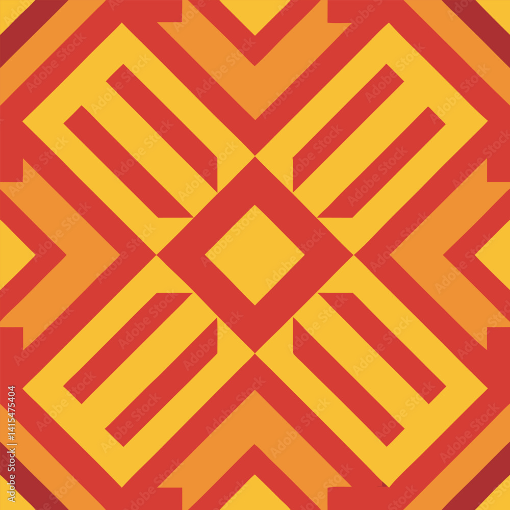 Geometric groovy pattern Geometric groovy pattern