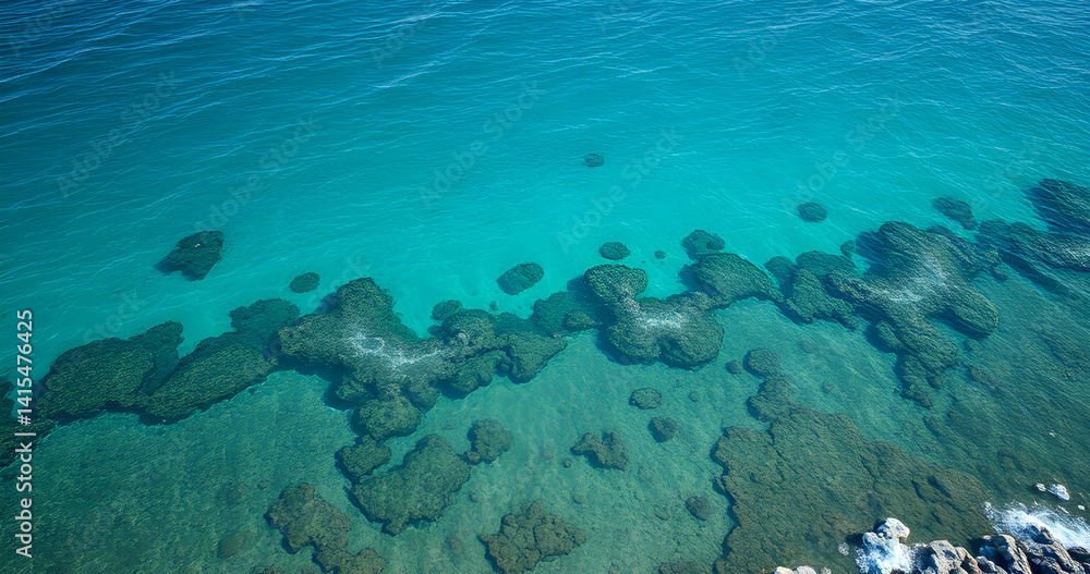 Fototapeta premium coral reef in the sea