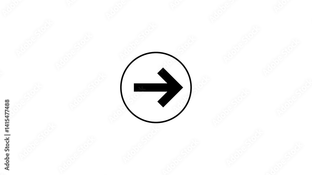 Neon Direction arrow icon isolated . download button icon, arrow symbol.Directional Arrow animation. Neon Direction arrow icon isolated . download button icon, arrow symbol.Directional Arrow animation.