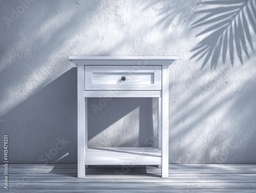 Minimalist Tropical Vibes with Soft Morning Light and Natural Shadow Background for Aesthetic Modern Branding