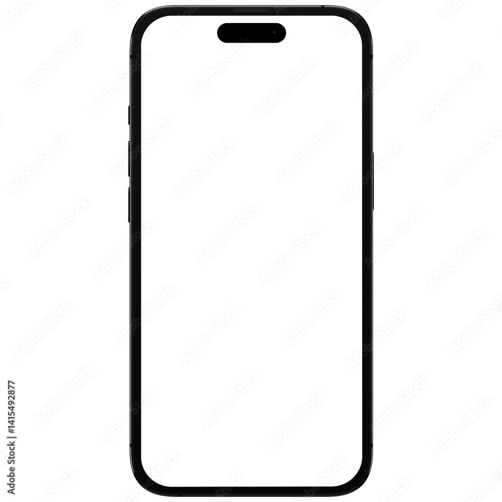Black Smartphone Mockup Template. Without Background. Only Frame
Black Smartphone Mockup Template. Without Background. Only Frame