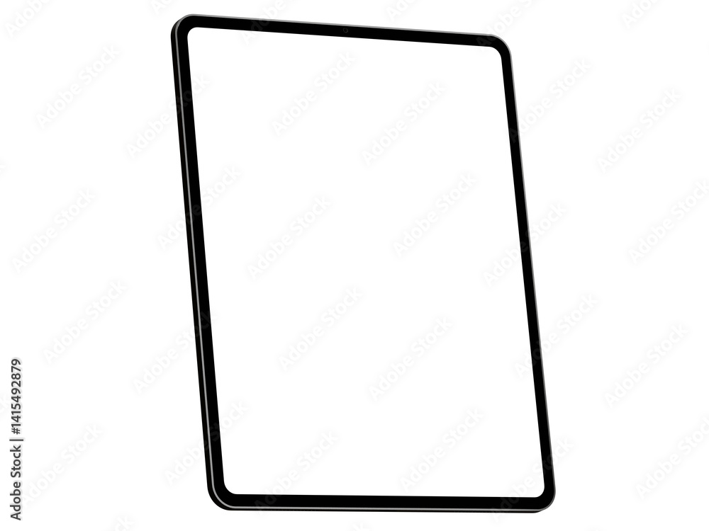 Space Black Tablet PC Mockup Template. Isometric Style. Without background. Only Frame
Space Black Tablet PC Mockup Template. Isometric Style. Without background. Only Frame