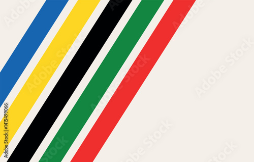 Bright background with colored lines, colorful striped background.
