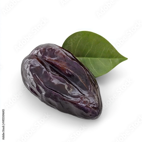 Wallpaper Mural prunes dry fruit isolated 3D render on white background  Torontodigital.ca