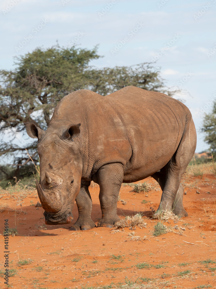 Fototapeta premium Breitmaulnashorn (Ceratotherium simum)