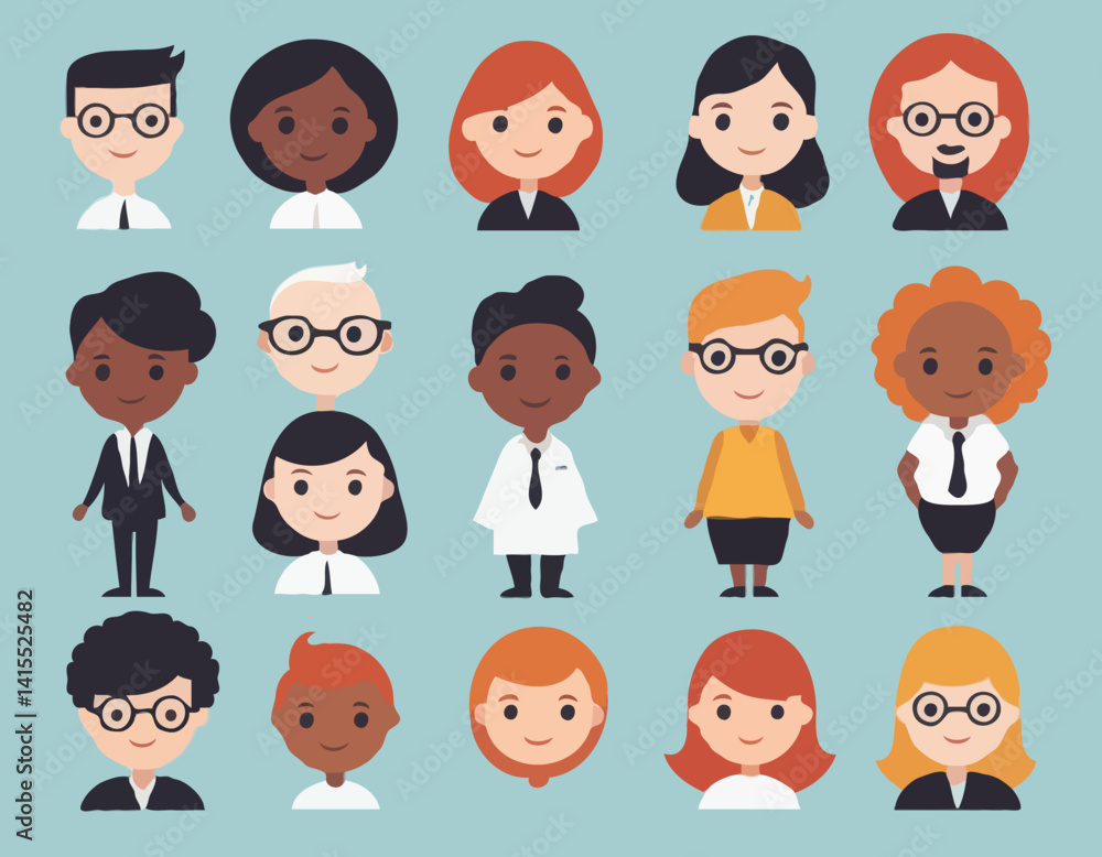 Diversity & Inclusion Characters Diversity & Inclusion Characters