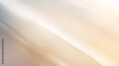 Close-up frosted glass background in cream, golden, and beige tones with line gradients and geometric shapes.

