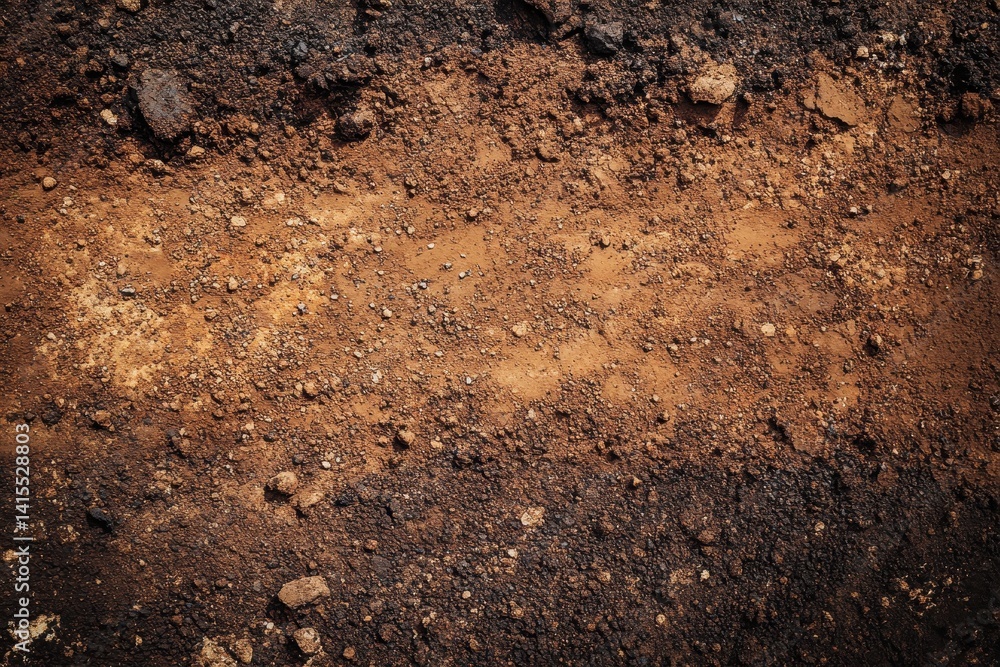 Textured Earth on a Baseball Field: Rich Brown Dirt Creating an Abstract Infield Landscape Textured Earth on a Baseball Field: Rich Brown Dirt Creating an Abstract Infield Landscape