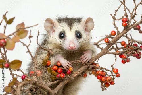 Opossum Portrait: The Nocturnal Marsupial of the Wild