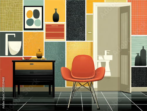 A vector illustration repre...