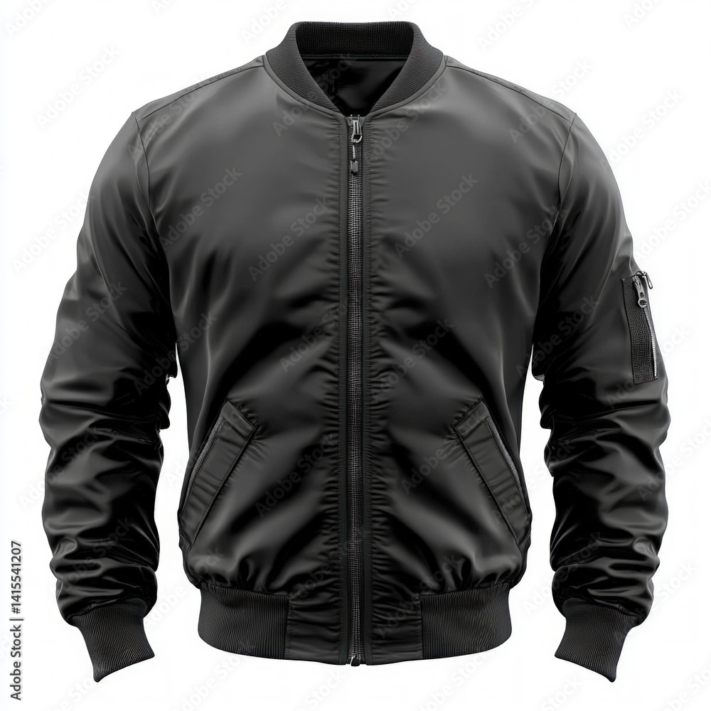 black jacket isolated