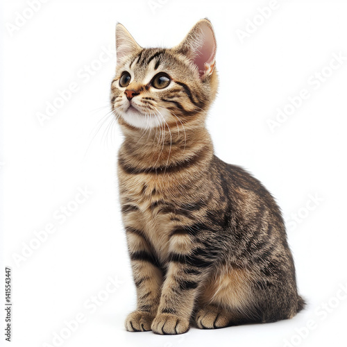 Obraz na płótnie tabby isolated w salonie