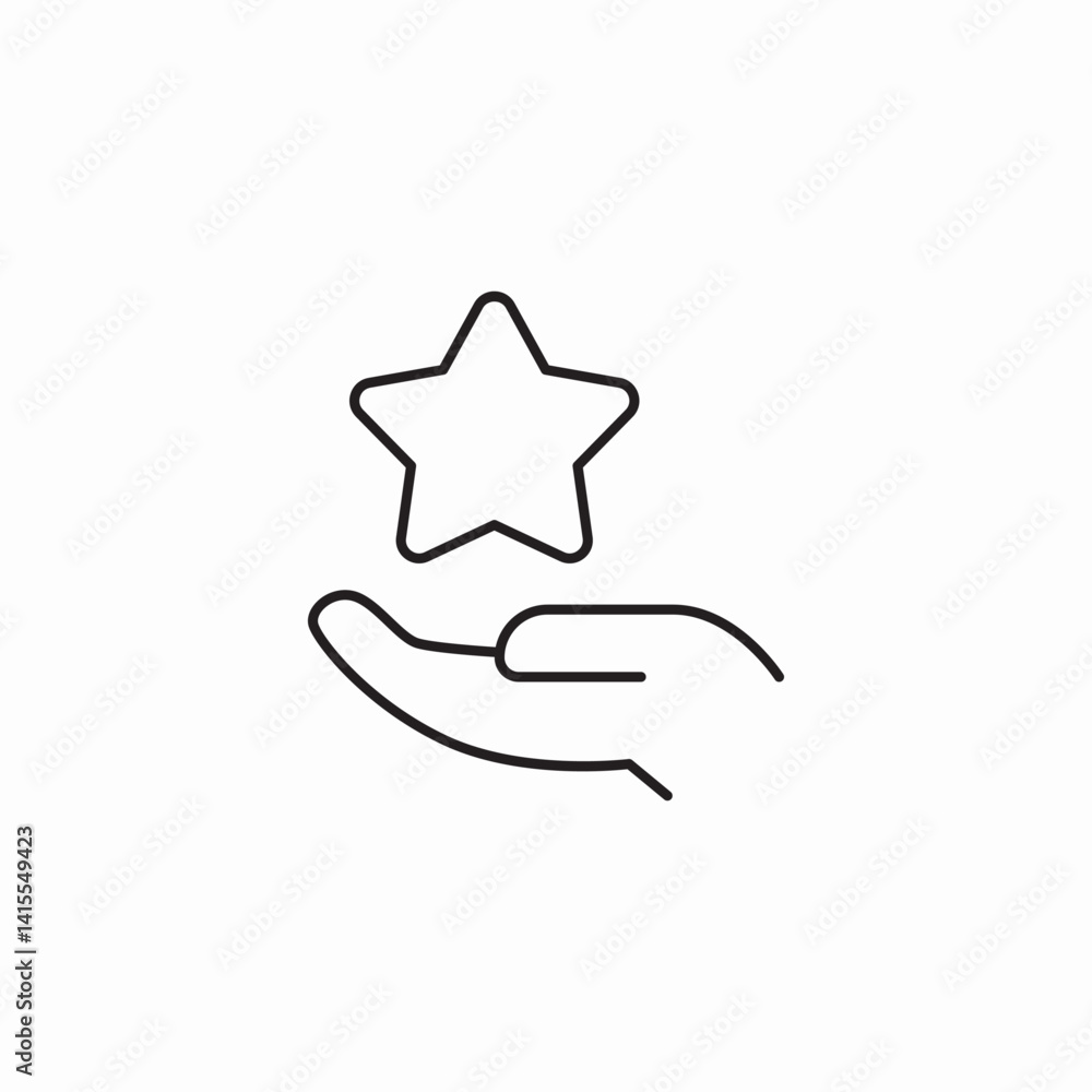 giving rating icon sign vector giving rating icon sign vector
