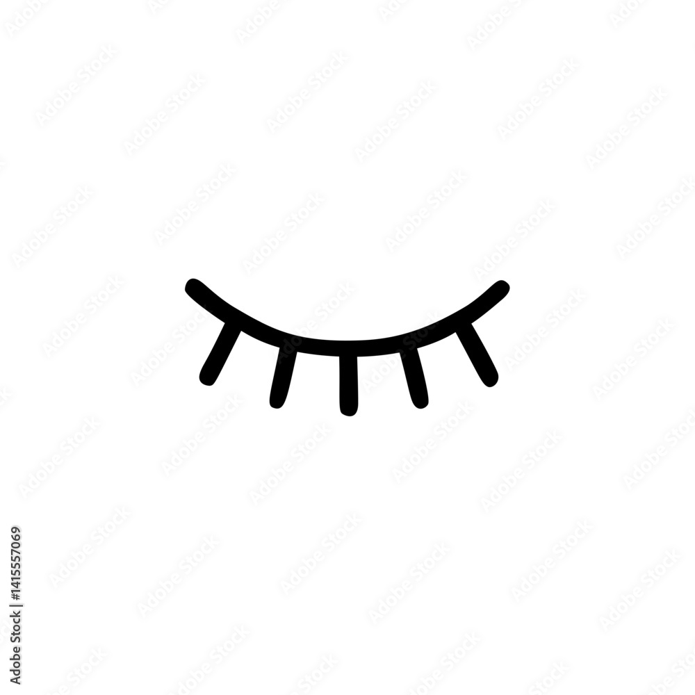 Obraz premium eyebrow vector illustration 