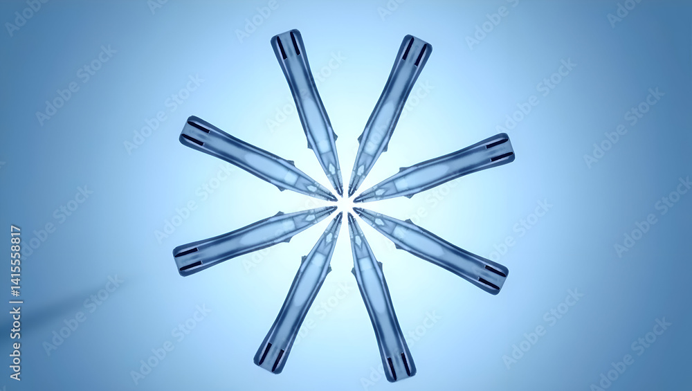 transparent shapes forming star design transparent shapes forming star design