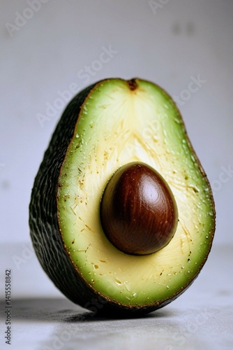 avocado cut in half