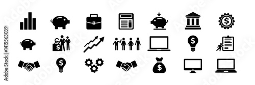 Business, Startup & Finance Icons