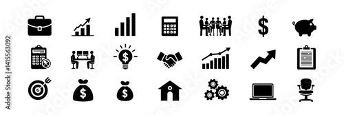 Business, Startup & Finance Icons