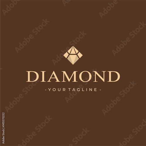 Elegant Floral Jewelry Shop Logo