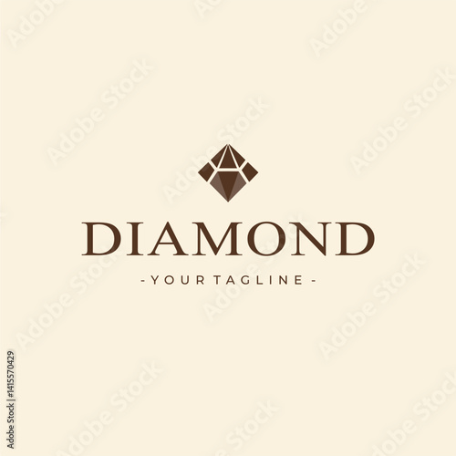 Elegant Floral Jewelry Shop Logo