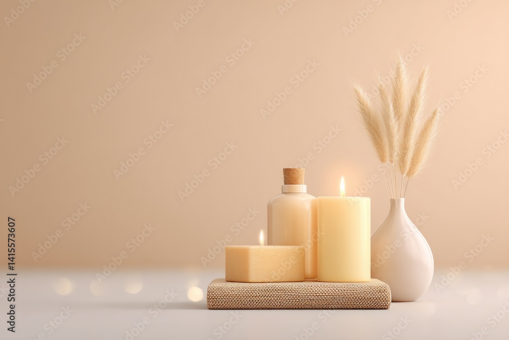 minimalistic eid al-adha celebration featuring symbolic elements with ample copy space minimalistic eid al-adha celebration featuring symbolic elements with ample copy space