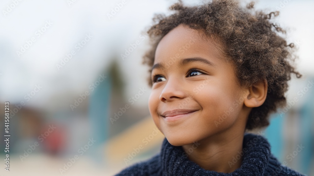 portrait of person enjoying outdoor play background blurred to enhance focus portrait of person enjoying outdoor play background blurred to enhance focus