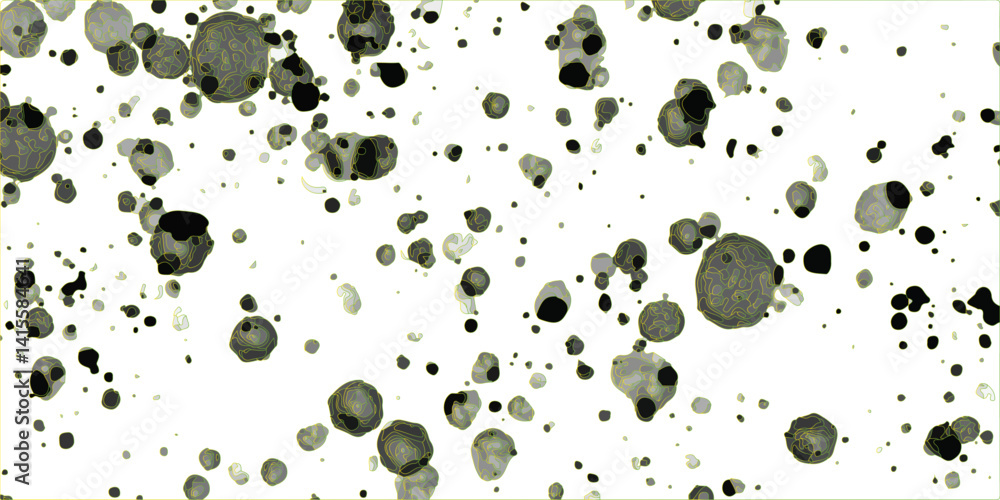 Seamless pattern of light green and white Dalmatian spots, arranged in an orderly pattern, creating the appearance of data points or digital code.. Just create a rough effect, splatter, dirt, Seamless pattern of light green and white Dalmatian spots, arranged in an orderly pattern, creating the appearance of data points or digital code.. Just create a rough effect, splatter, dirt,