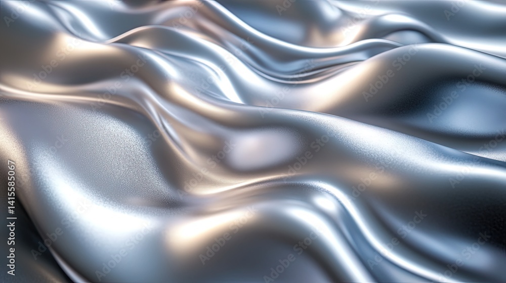 Abstract Metallic Wave Texture Abstract Metallic Wave Texture