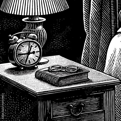 Bedside Table Still Life