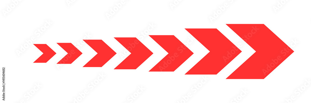 red and white arrow on transparent background red and white arrow on transparent background