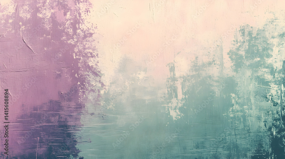 Misty Forest with Pastel Hues. Misty Forest with Pastel Hues.