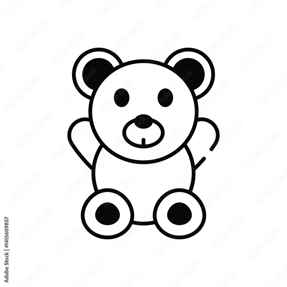 Teddy Bear Vector icon Teddy Bear Vector icon