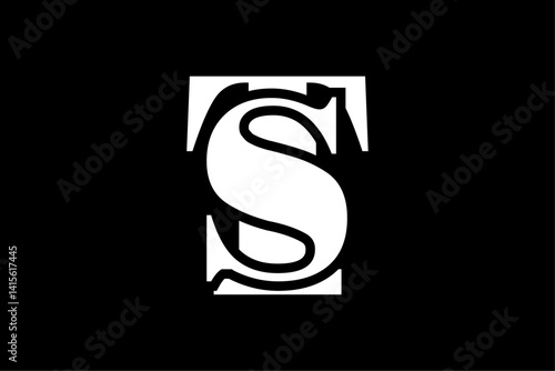 Luxury Vintage TS Monogram Logo – Elegant Crown Design for Premium Branding & Timeless Visual Identity