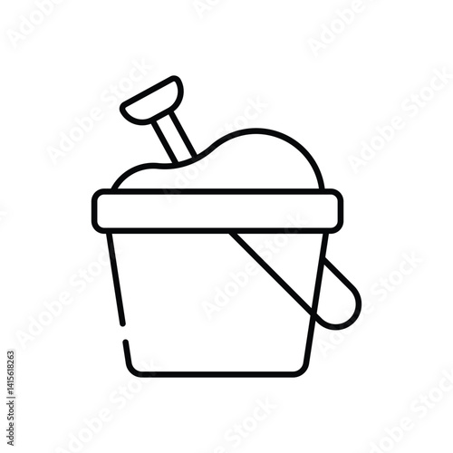 Baby Bib Vector icon