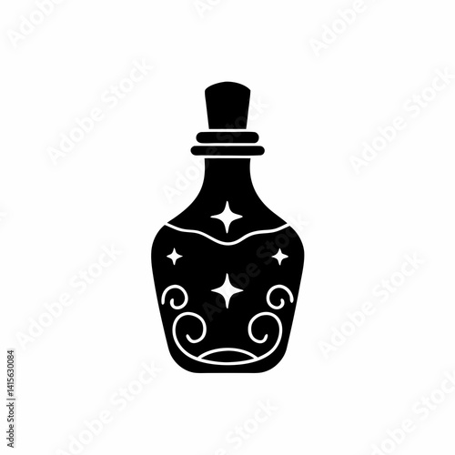 creative Silhouette elixir Icon Vector Illustration