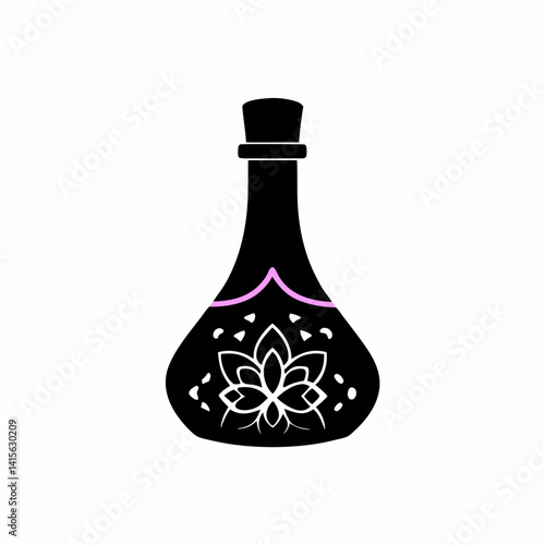 creative Silhouette elixir Icon Vector Illustration