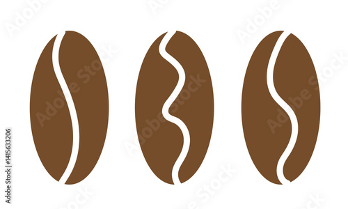 coffee beans vector illustration