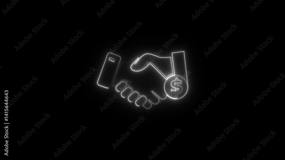 Sponsorship concept. Business between fund sponsors Resources or services. showing sponsor icon on black screen. Sponsorship concept. Business between fund sponsors Resources or services. showing sponsor icon on black screen.