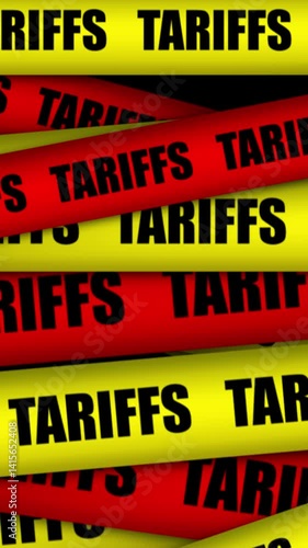 Tariffs Video Loop – Complex Web of Global Trade Restrictions