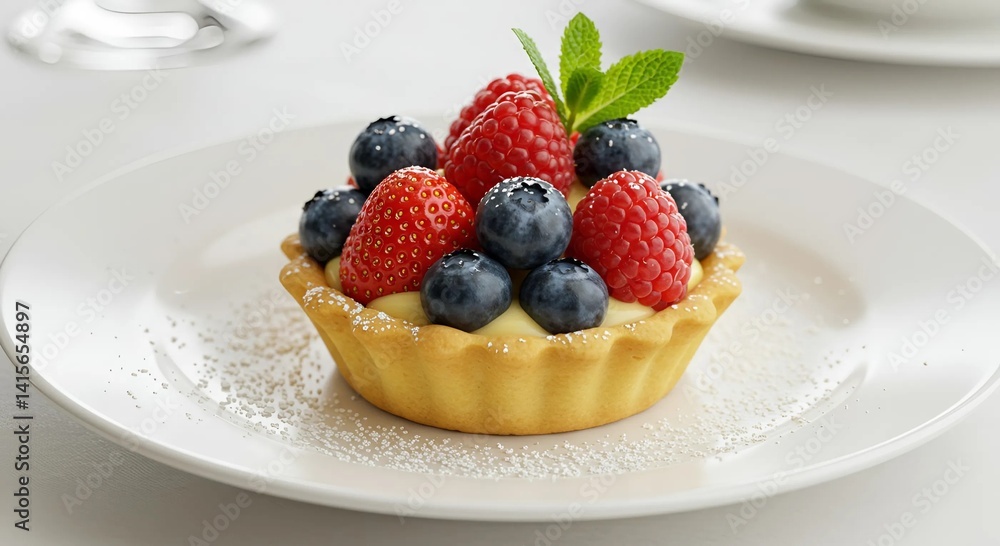Fruit Cake with Berries Fruit Cake with Berries