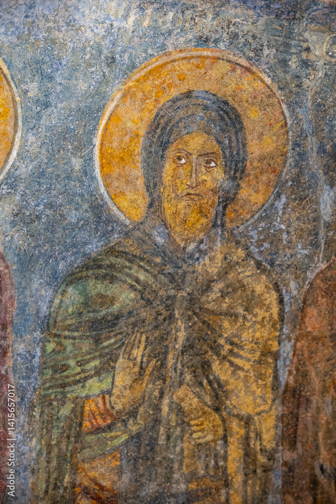 Naklejka premium St Nicholas Church, Santa Claus Church, in Demre, Turkey. It is a historic East Roman basilica church of ancient city Myra.