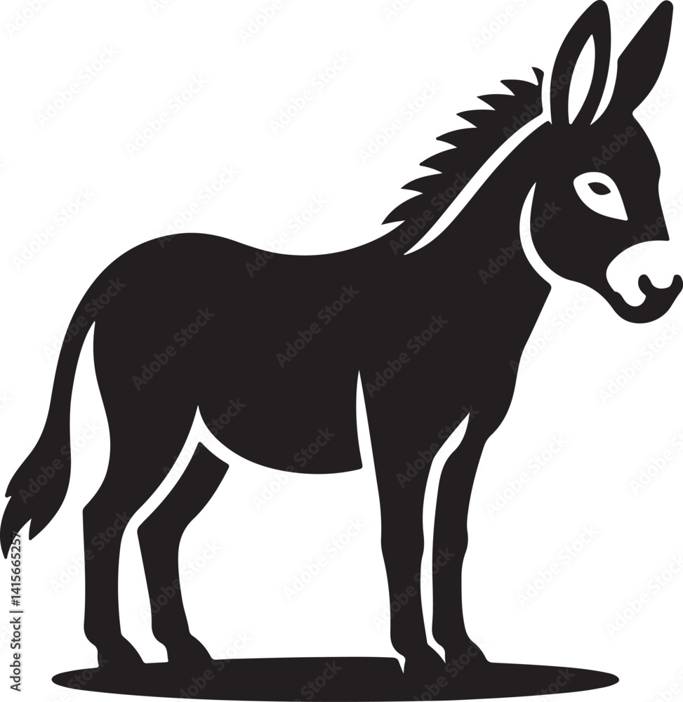donkey vector illustration donkey vector illustration