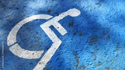 disabled parking spot