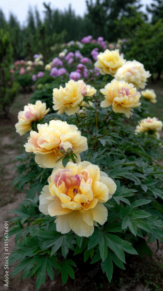 Enchanted Peony Garden in Luoyang: A Floral Wonderland Enchanted Peony Garden in Luoyang: A Floral Wonderland