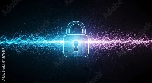 Secure Digital Environment Illustration